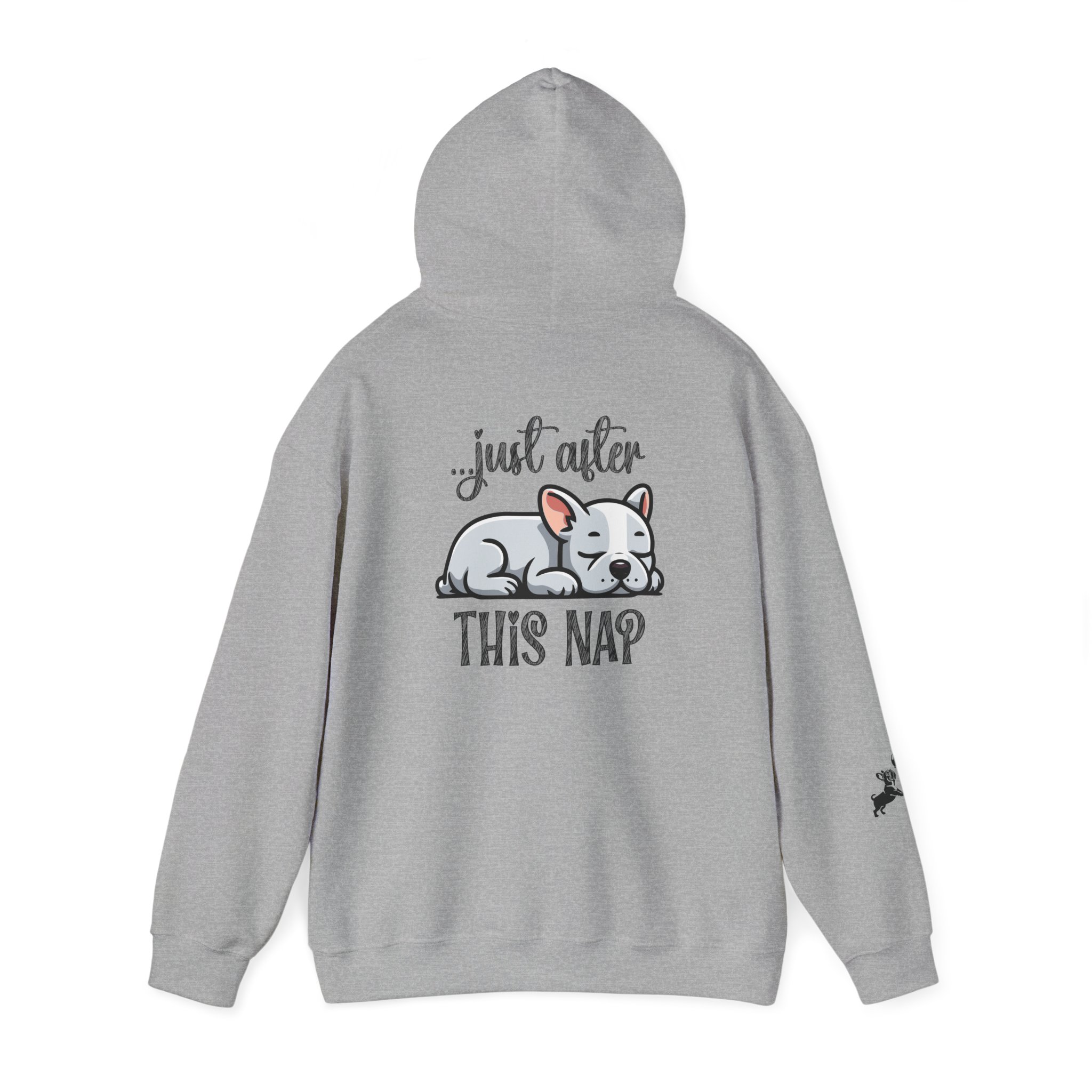 I Do What I Want + Naps, Frenchie Style ("Blue") | Comfy Hoodie - Image 9