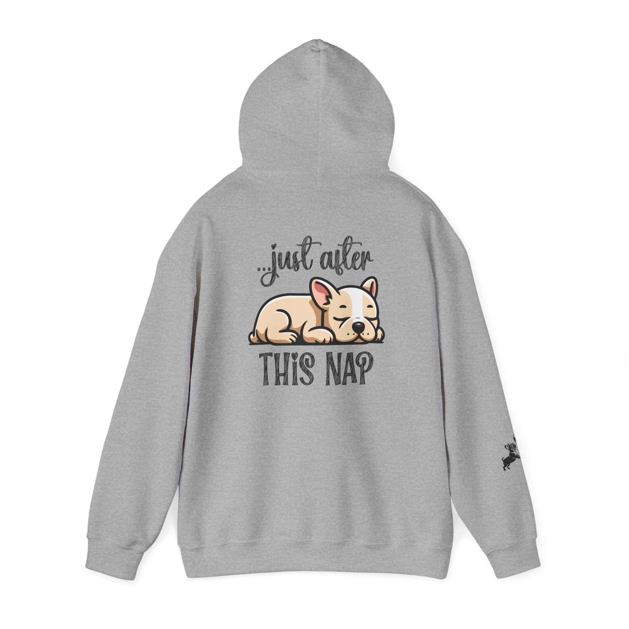 I Do What I Want + Naps, Frenchie Style ("Tan") | Comfy Hoodie - Image 9