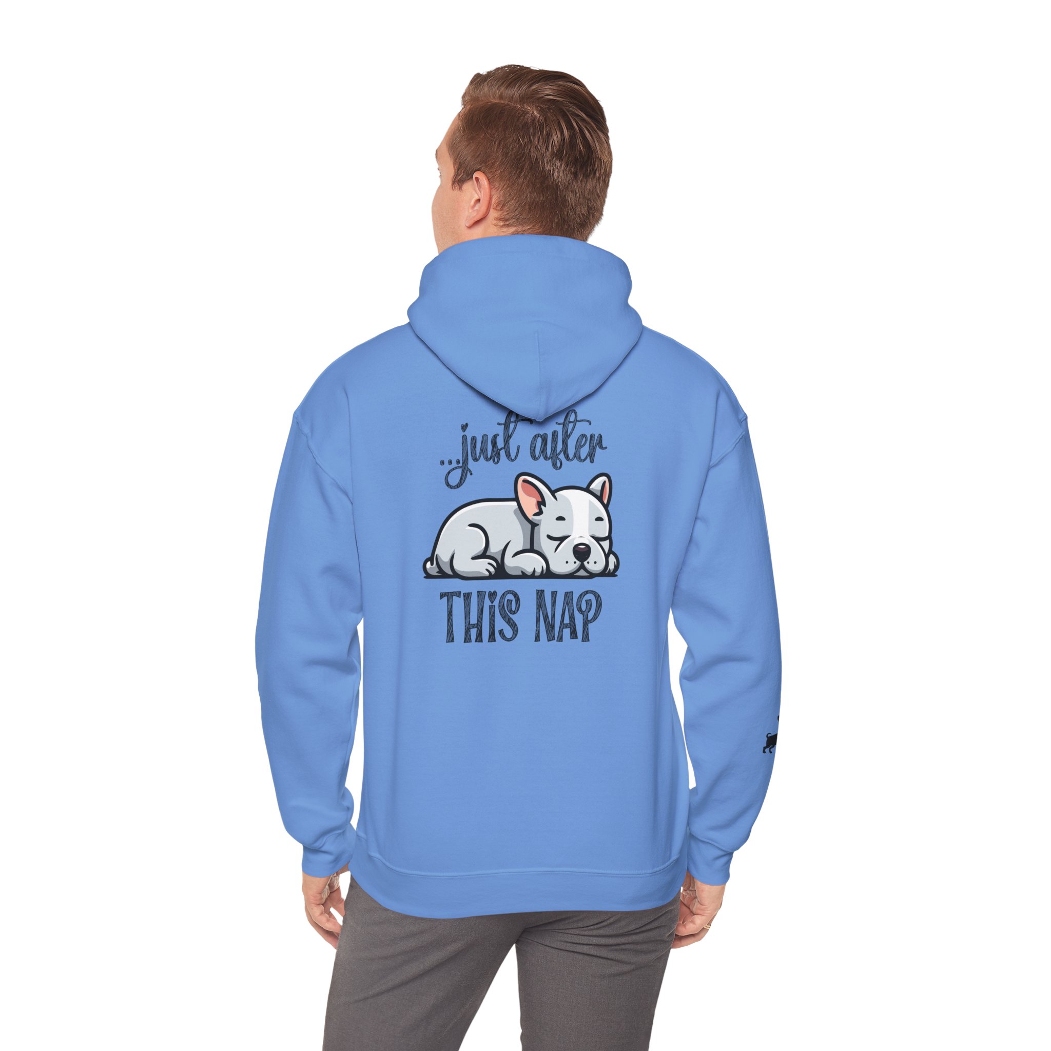I Do What I Want + Naps, Frenchie Style ("Blue") | Comfy Hoodie - Image 16