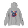Playful Splash Frenchie Hooded Sweatshirt (Face #4 of Four) - Image 5