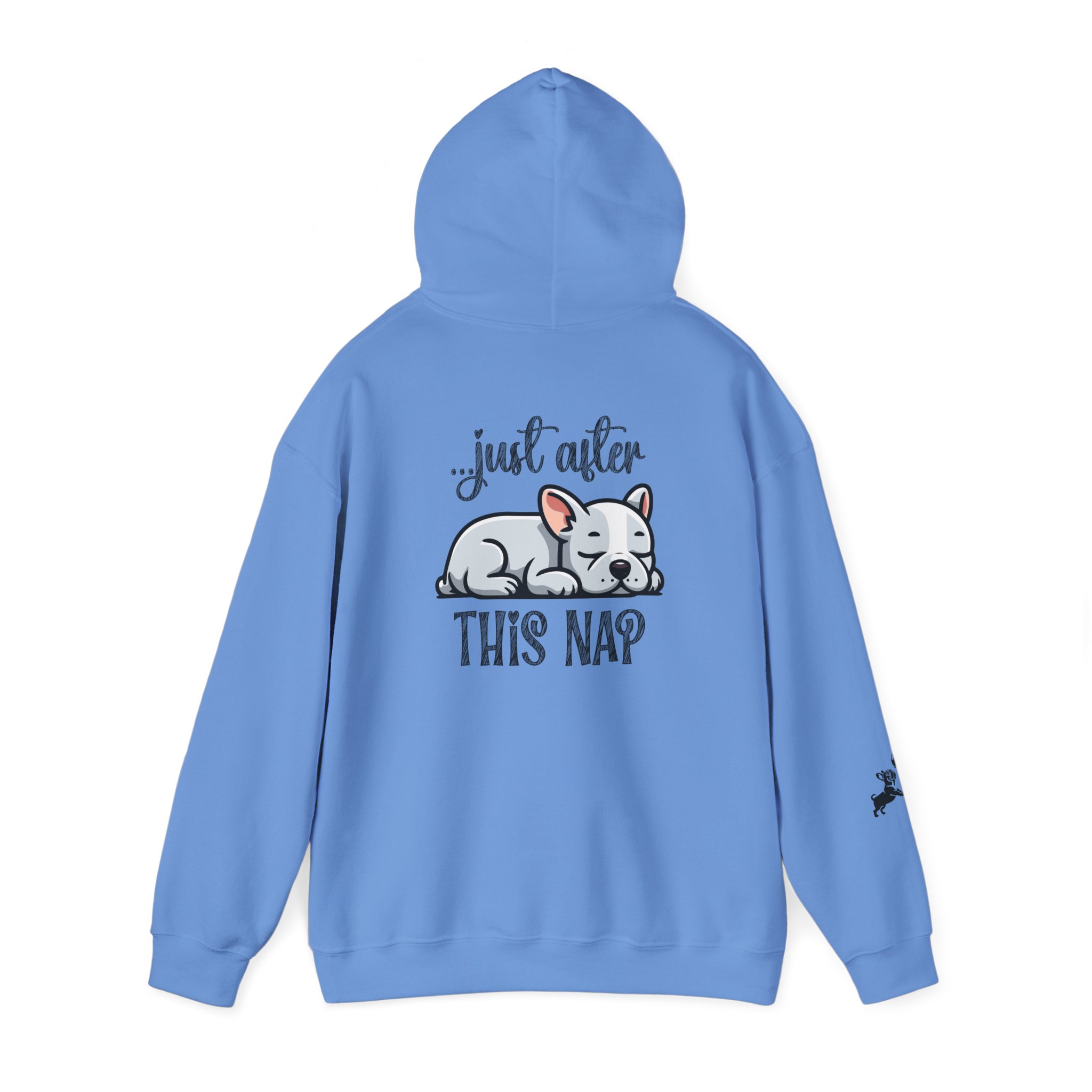 I Do What I Want + Naps, Frenchie Style ("Blue") | Comfy Hoodie - Image 13