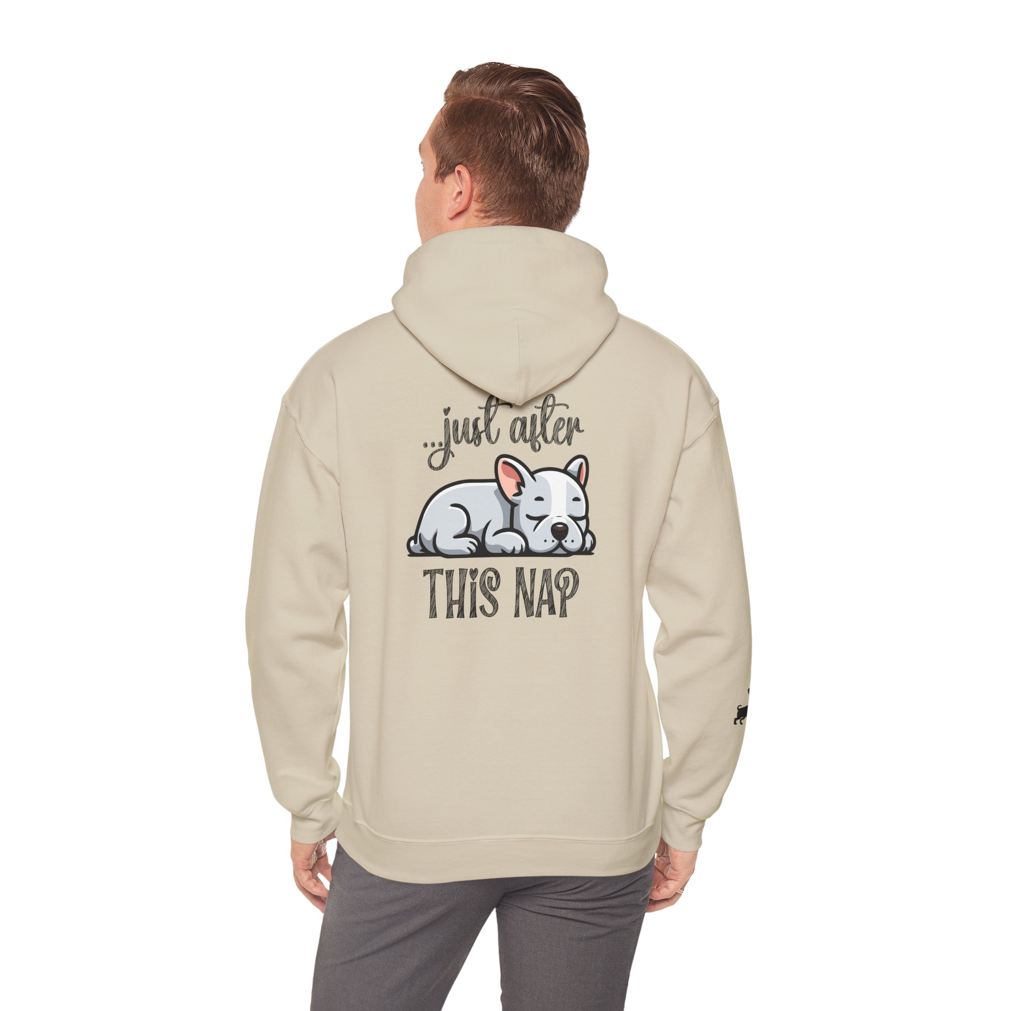 I Do What I Want + Naps, Frenchie Style ("Blue") | Comfy Hoodie - Image 8