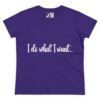 I Do What I Want + Naps, Frenchie Style ("Blue") | Cotton Tee - Image 16