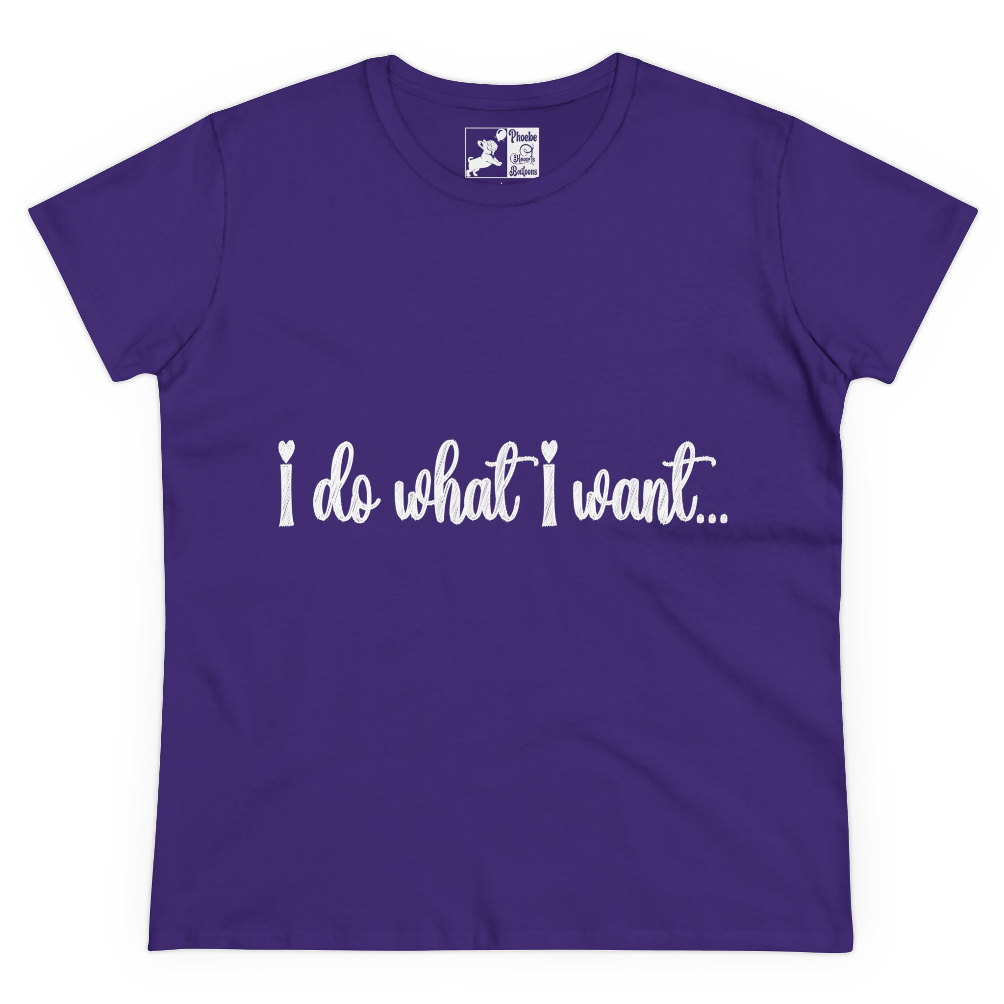 I Do What I Want + Naps, Frenchie Style ("Blue") | Cotton Tee - Image 16