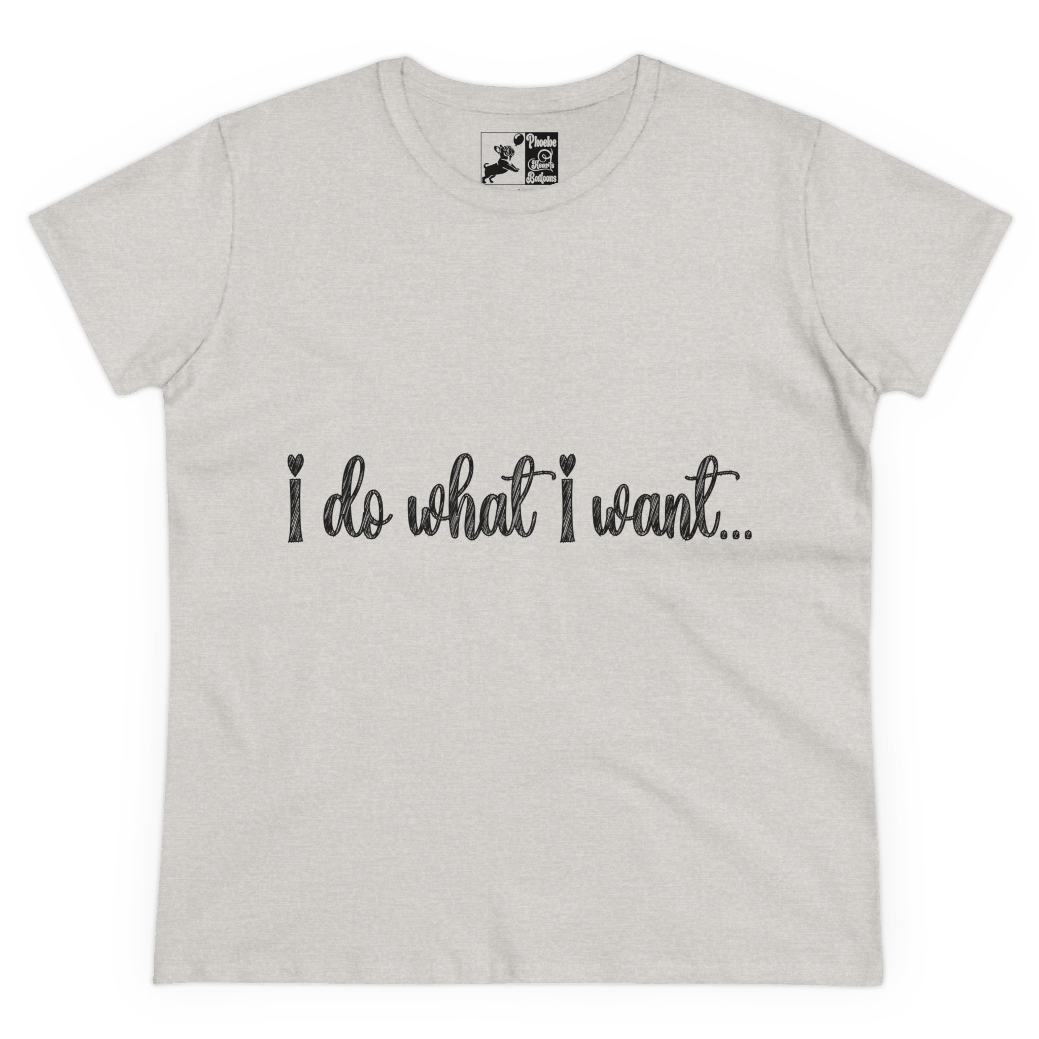 I Do What I Want + Naps, Frenchie Style ("Blue") | Cotton Tee - Image 7