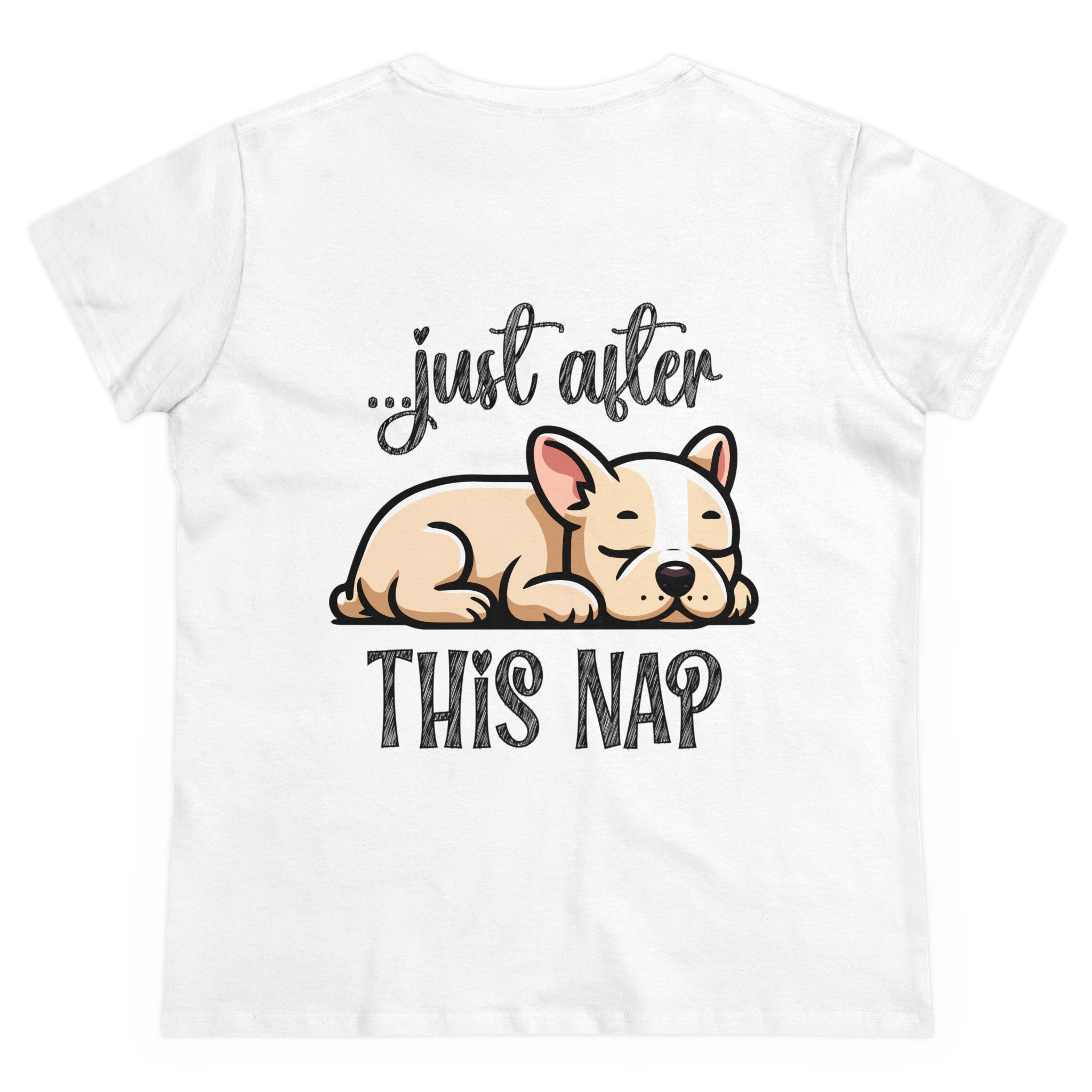 I Do What I Want + Naps, Frenchie Style ("Tan") | Cotton Tee