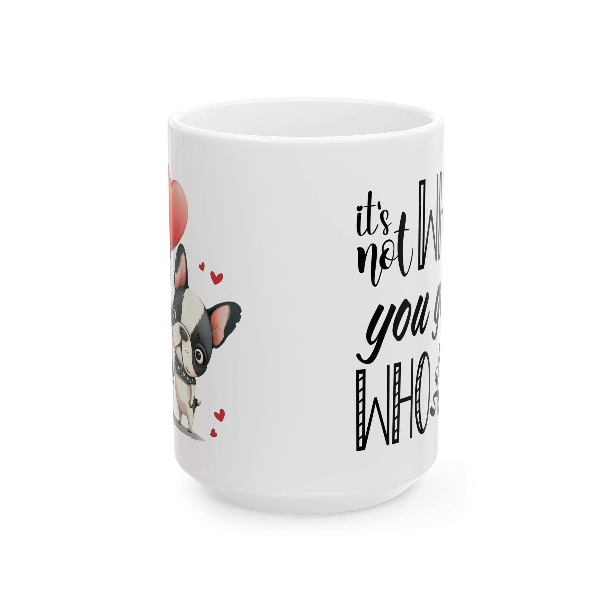 Valentine's "It's Not Where You Go; It's Who You Travel With" | Ceramic Mug (11oz, 15oz) - Image 5