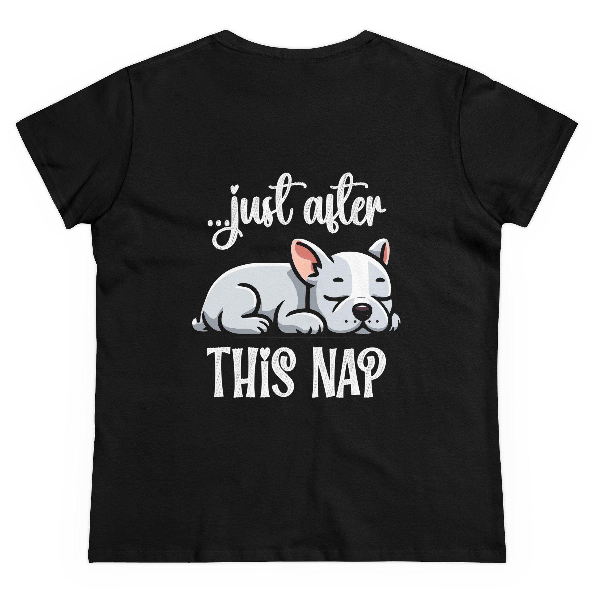 I Do What I Want + Naps, Frenchie Style ("Blue") | Cotton Tee - Image 11