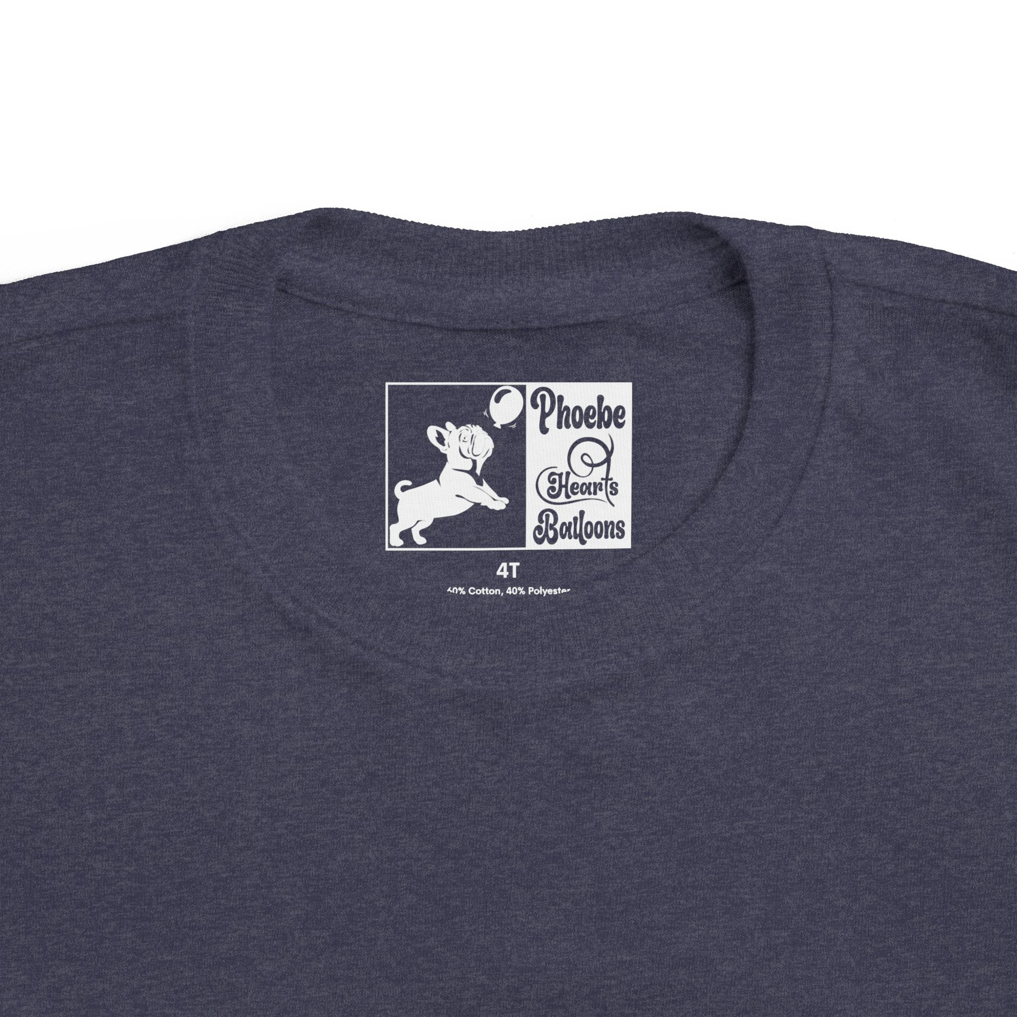 Toddler's I Do What I Want + Naps, Frenchie Style ("Blue") | Cotton Tee - Image 30