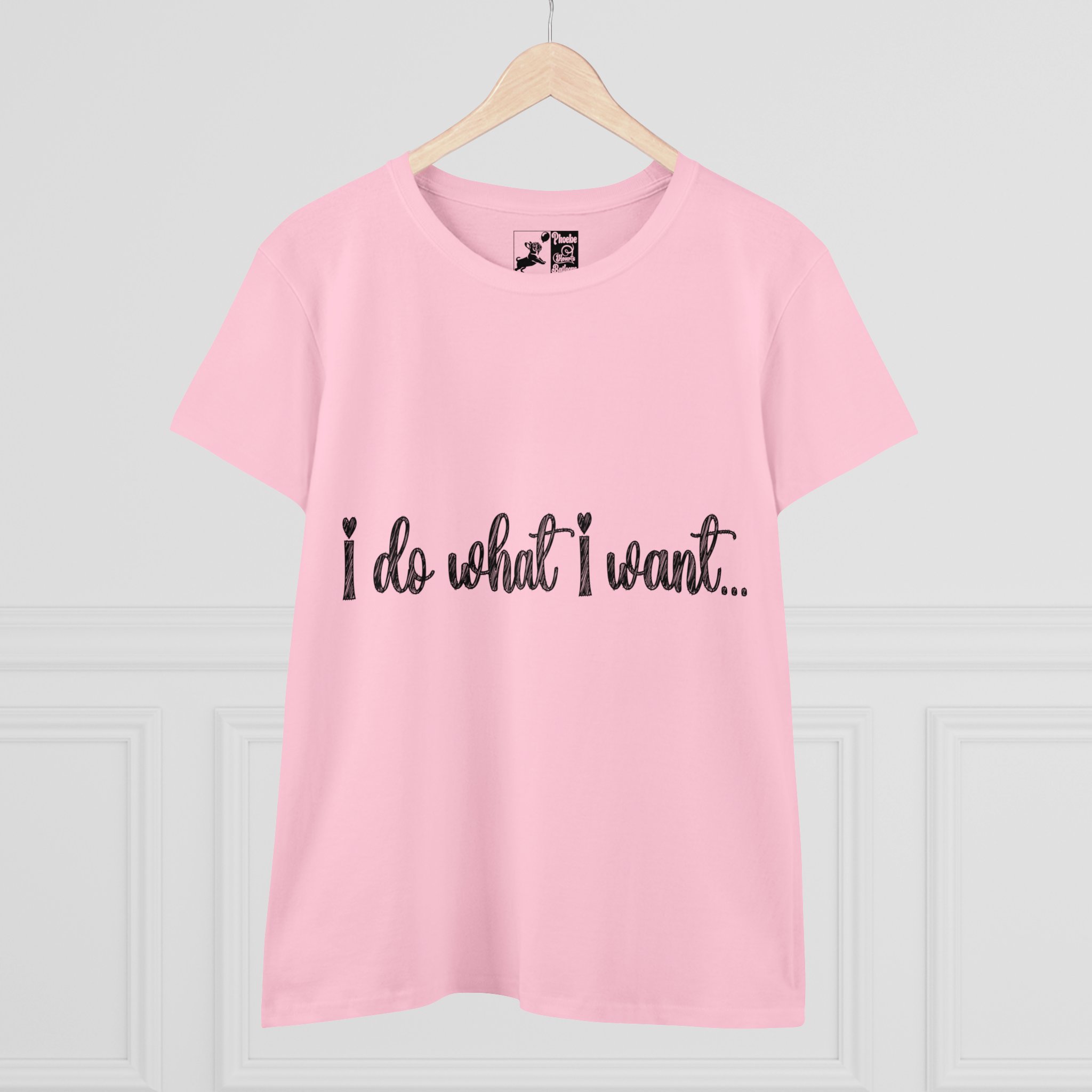 I Do What I Want + Naps, Frenchie Style ("Blue") | Cotton Tee - Image 6