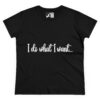 I Do What I Want + Naps, Frenchie Style ("Blue") | Cotton Tee - Image 10