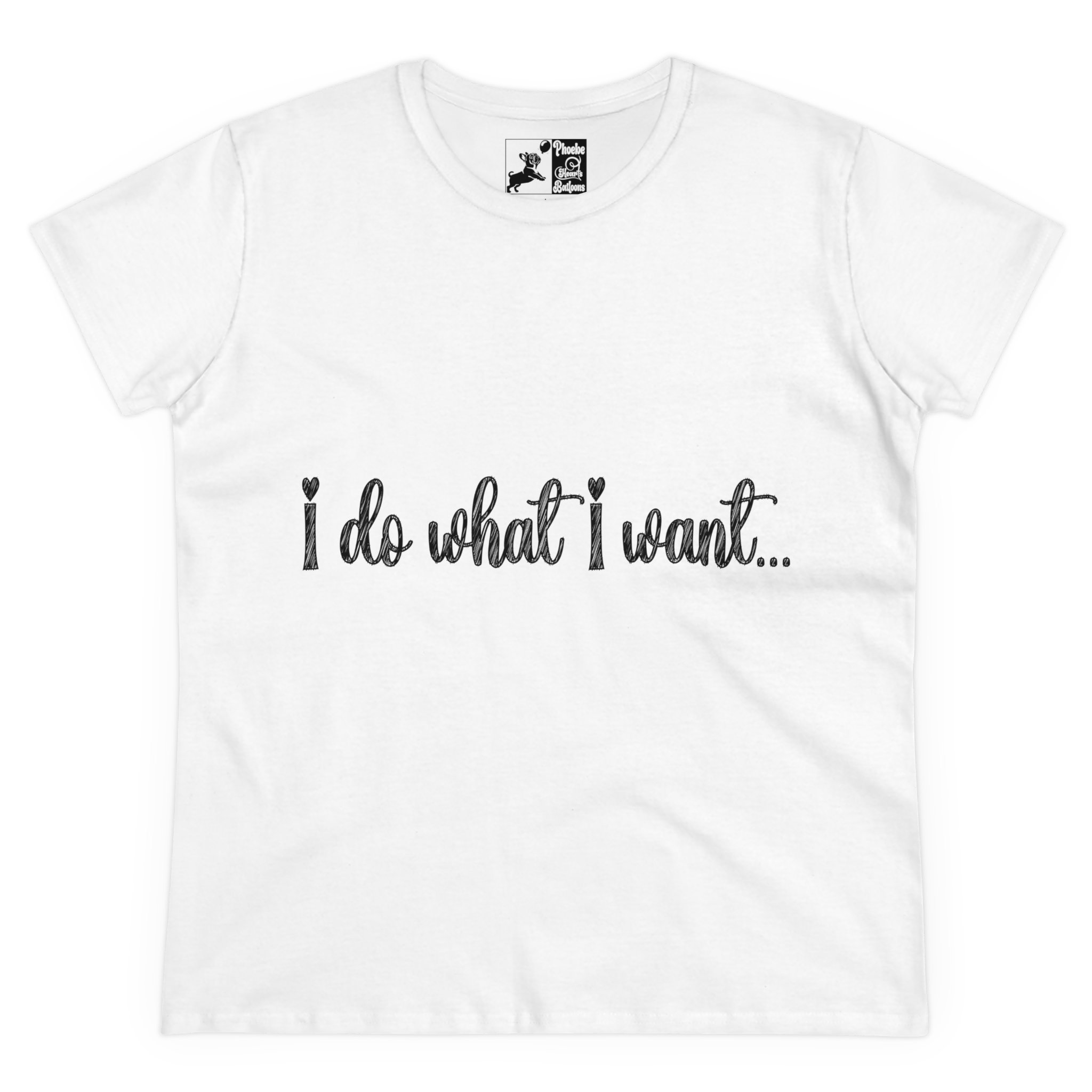 I Do What I Want + Naps, Frenchie Style ("Tan") | Cotton Tee - Image 2